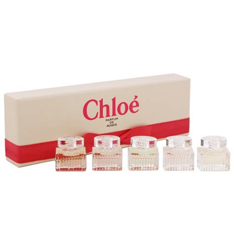 Chloe Parfum De Roses Miniature Fragrance Coffret